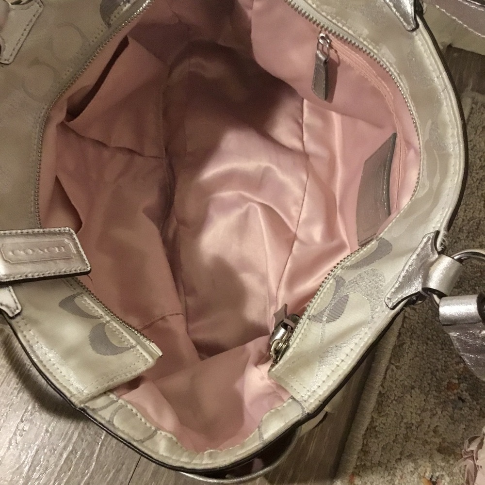 Coach Gray Vintage Satchel Shoulder Bag $65. - Picture 6 of 14